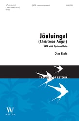 Jouluingel SATB choral sheet music cover